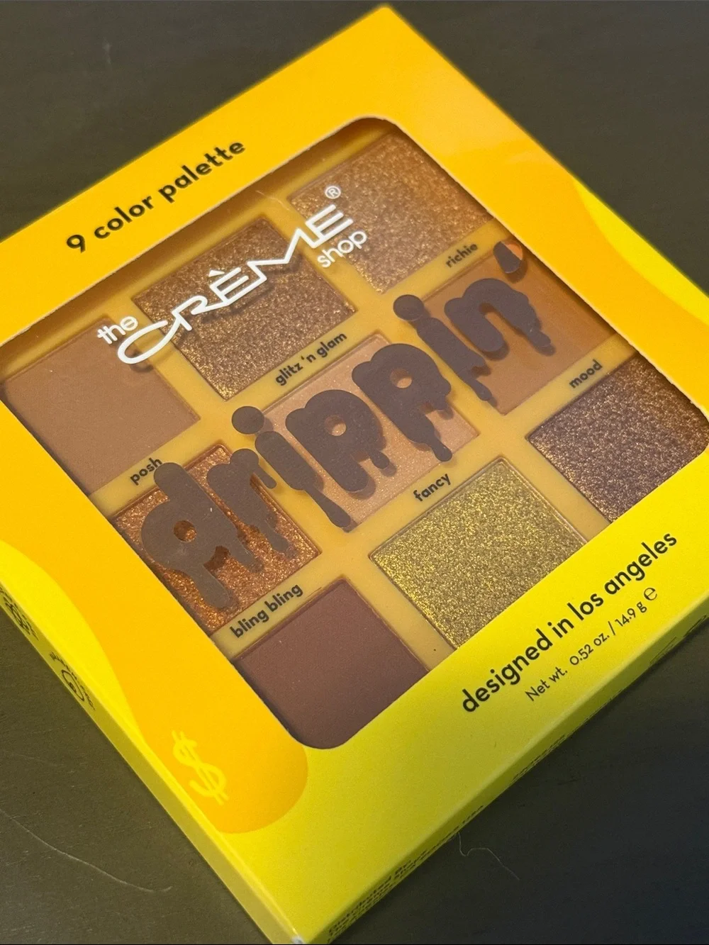 🖤 The Creme Shop Drippin’ 9 Color Eyeshadow Pallet NWT